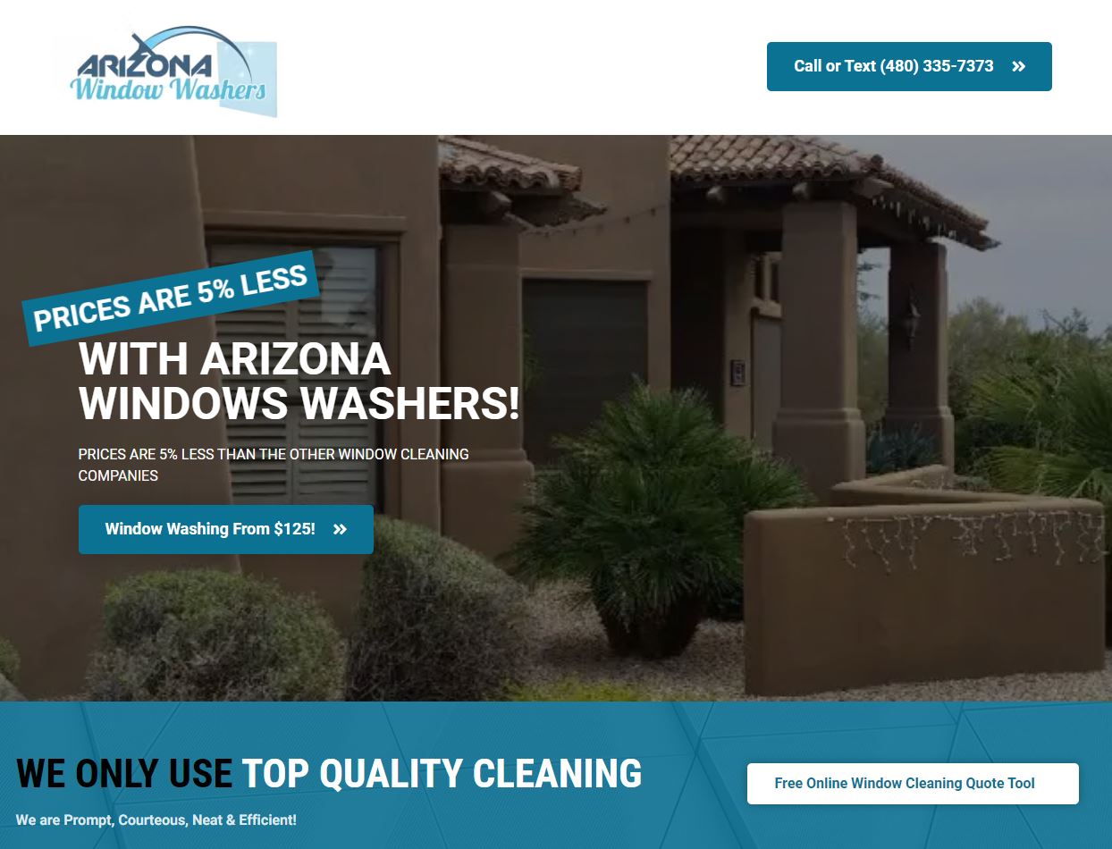 Why You Should Hire Arizona Window Washers