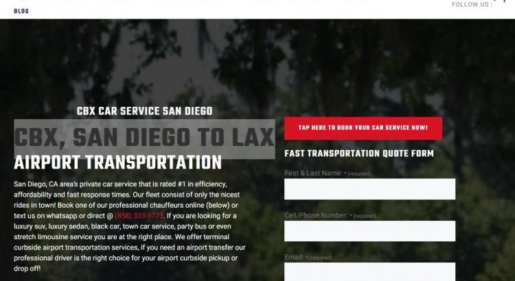 Elite Black Car Services in San Diego