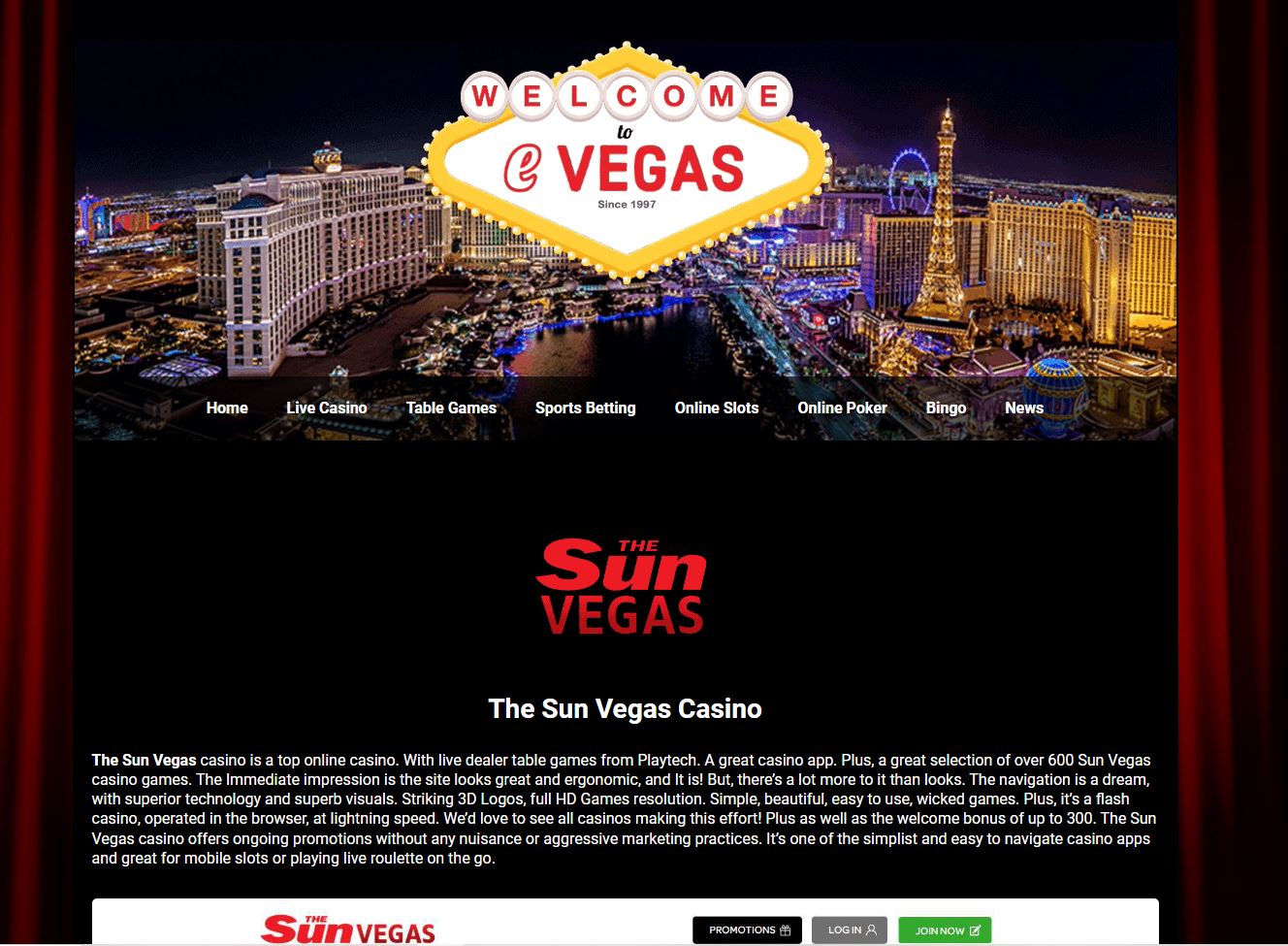 Why You Should Play at Sun Vegas Casino UK